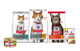 Droogvoer, natvoer en snacks van Hill's Science Plan voor katten