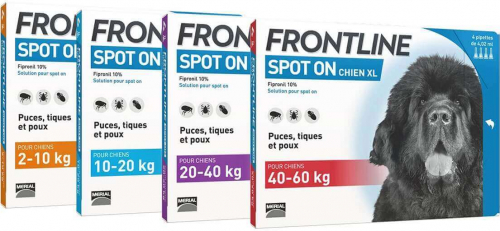 Avis Sur Frontline Pipettes Antiparasitaires Pour Chien Spot On