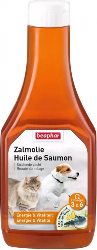 Beaphar Huile de saumon Chien & Chat Beaphar Zalmolie 430 ml 17598