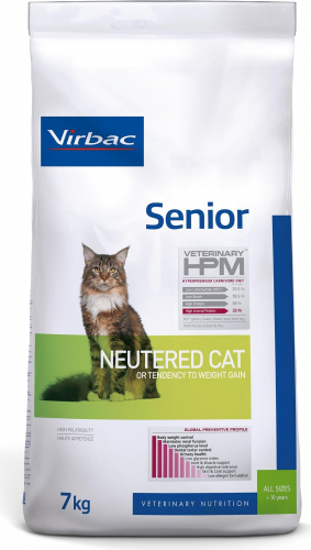 Avis Sur Virbac Veterinary Hpm Senior Neutered Pour Chat Senior Sterilise