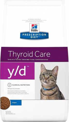 Avis Sur Hill S Prescription Diet Y D Thyroid Care Pour Chat Adulte